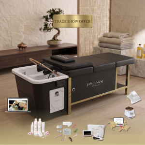 Black Full Bed Unit with Gold Frame - Non-Plumbed with Online Training | Show Offer