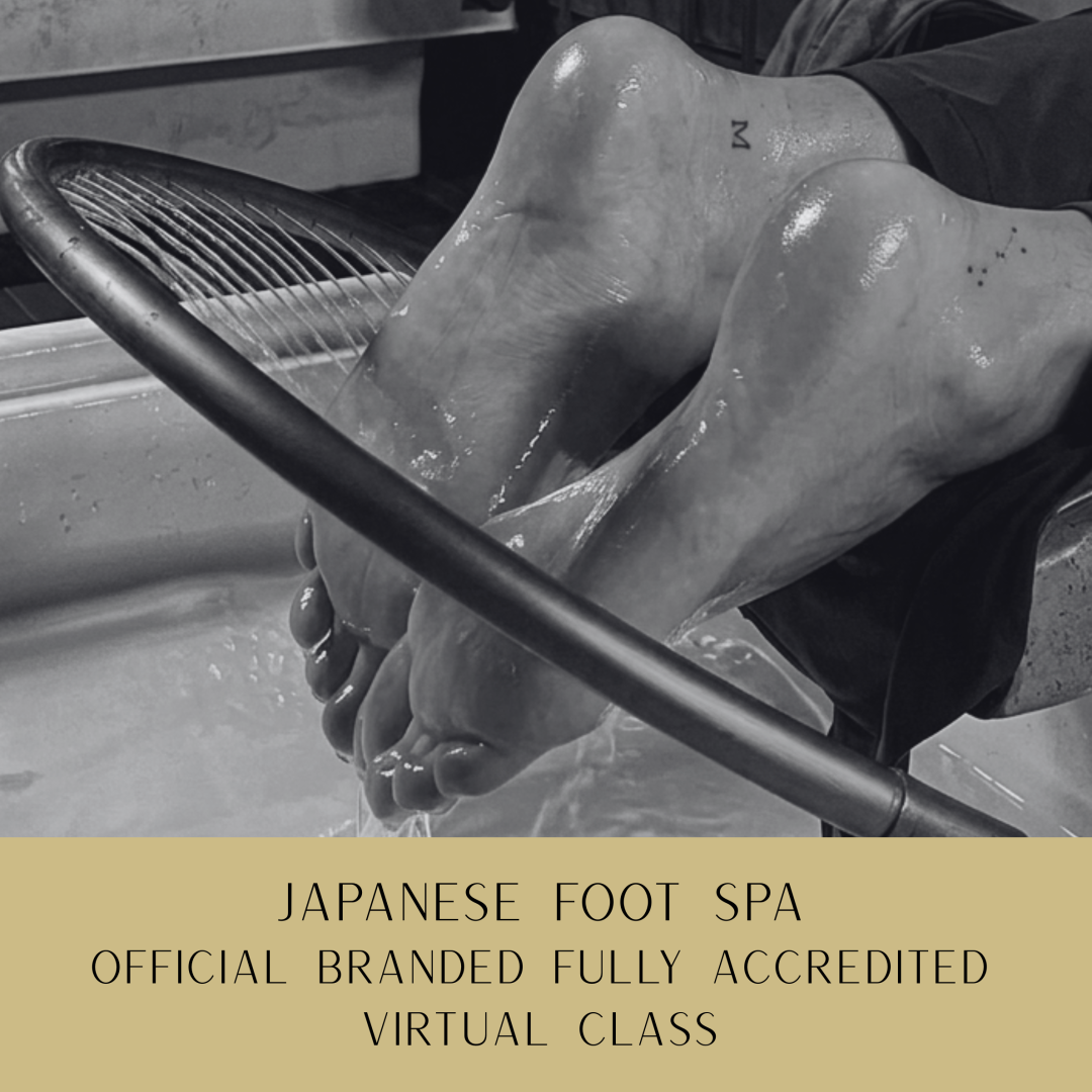 Japanese Foot Spa - Virtual Official Branded Virtual Japanese Foot Spa Course โ Fully Accredited
