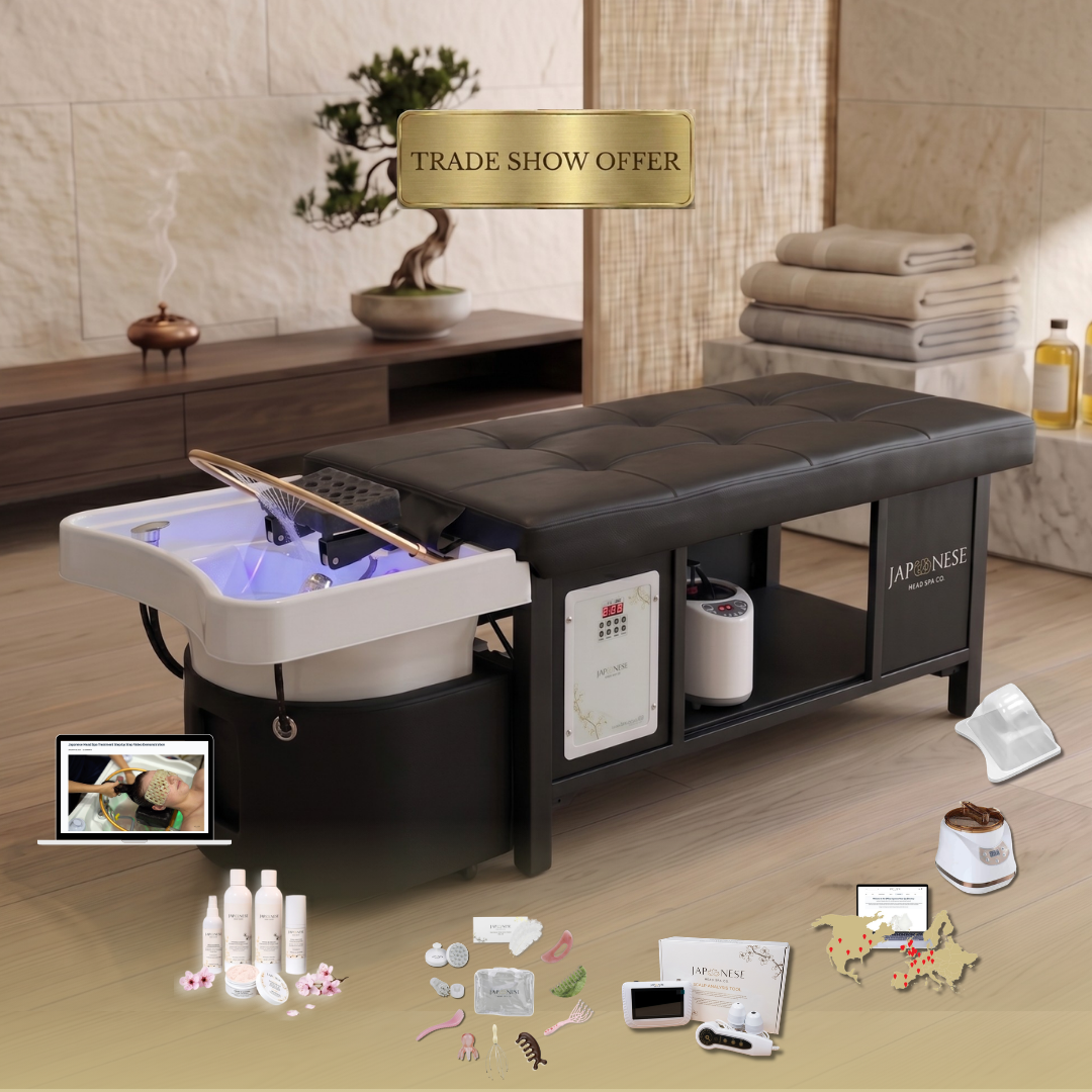 Black Full Bed Unit Plumbed with Online Training | Show Offer