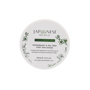 PEPPERMINT & TEA TREE FOOT SPA SCRUB - 250ML