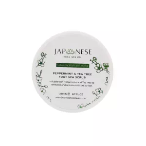 PEPPERMINT & TEA TREE FOOT SPA SCRUB - 250ML PEPPERMINT & TEA TREE FOOT SPA SCRUB - 250ML