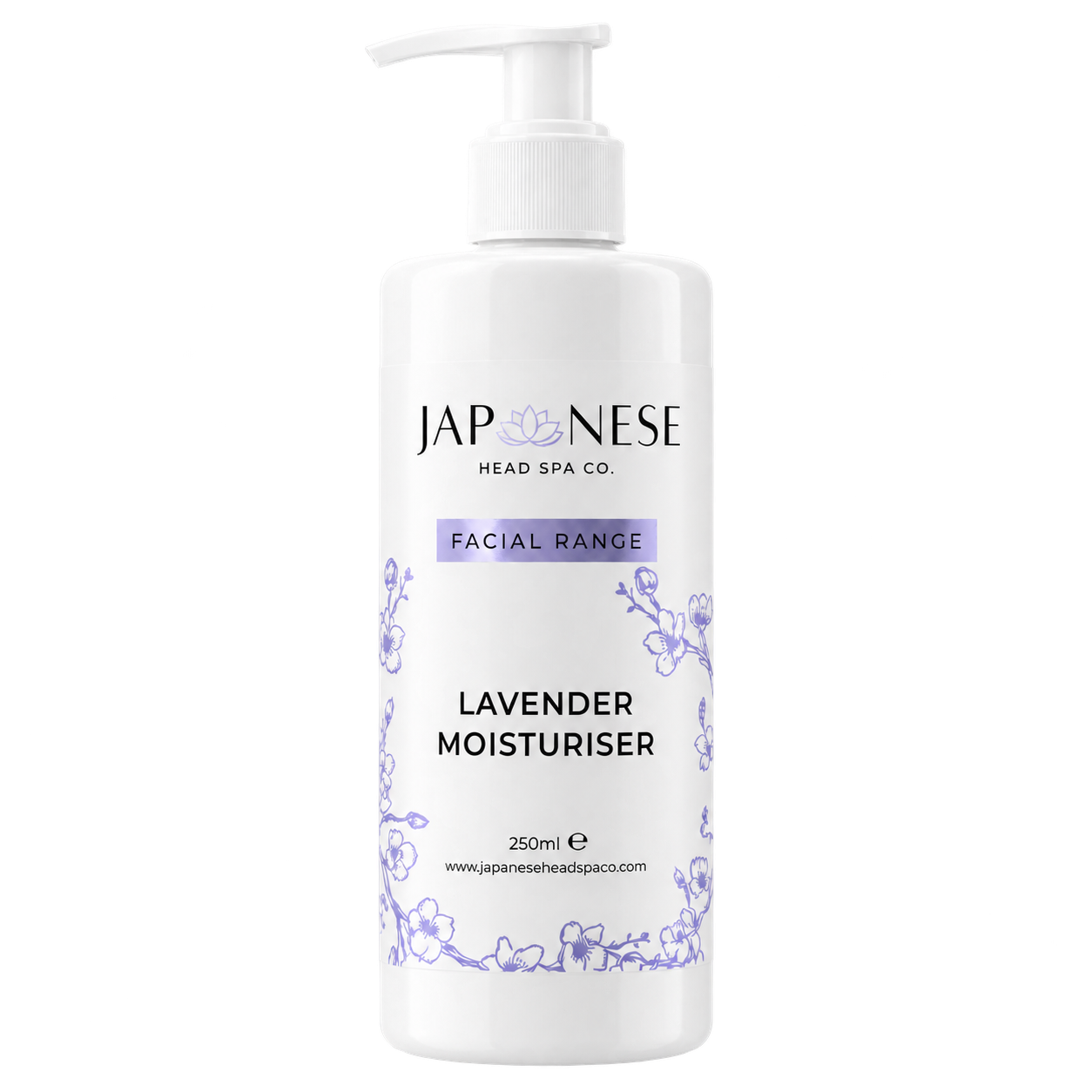 LAVENDER FACIAL MOISTURISER – 250ML