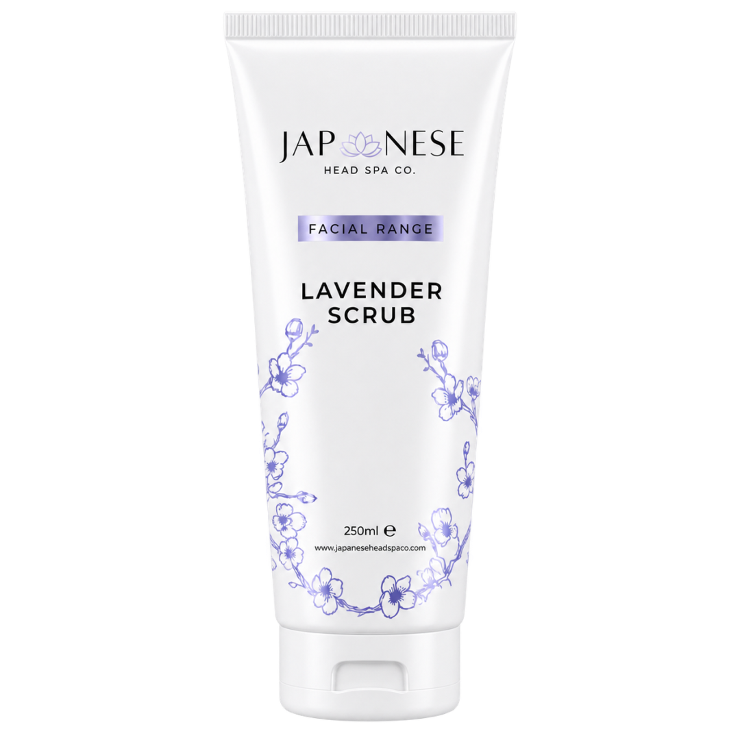 LAVENDER SCRUB JAPANESE FACIAL SPA LAVENDER SCRUB JAPANESE FACIAL SPA