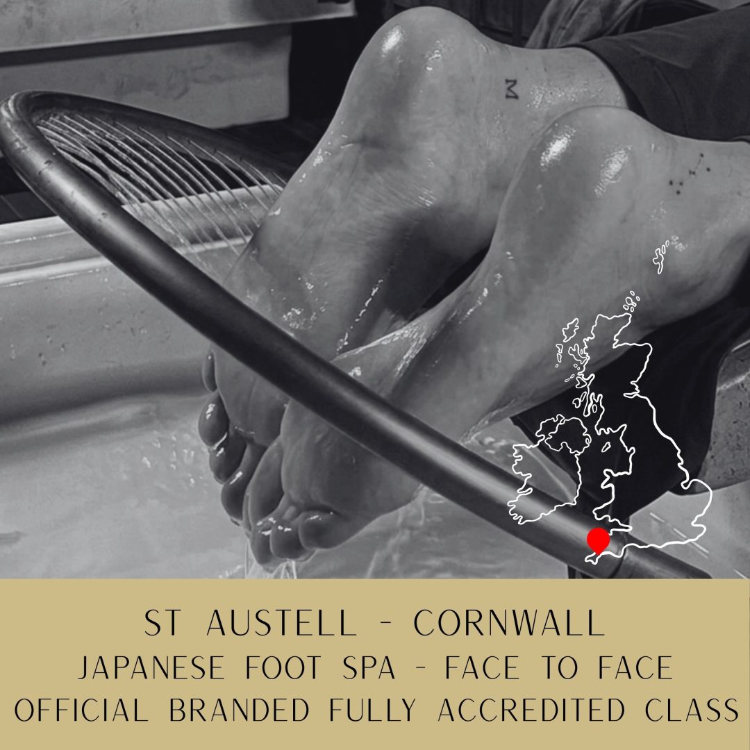 ST AUSTELL, CORNWALL - Face-To-Face Japanese Foot Spa Course